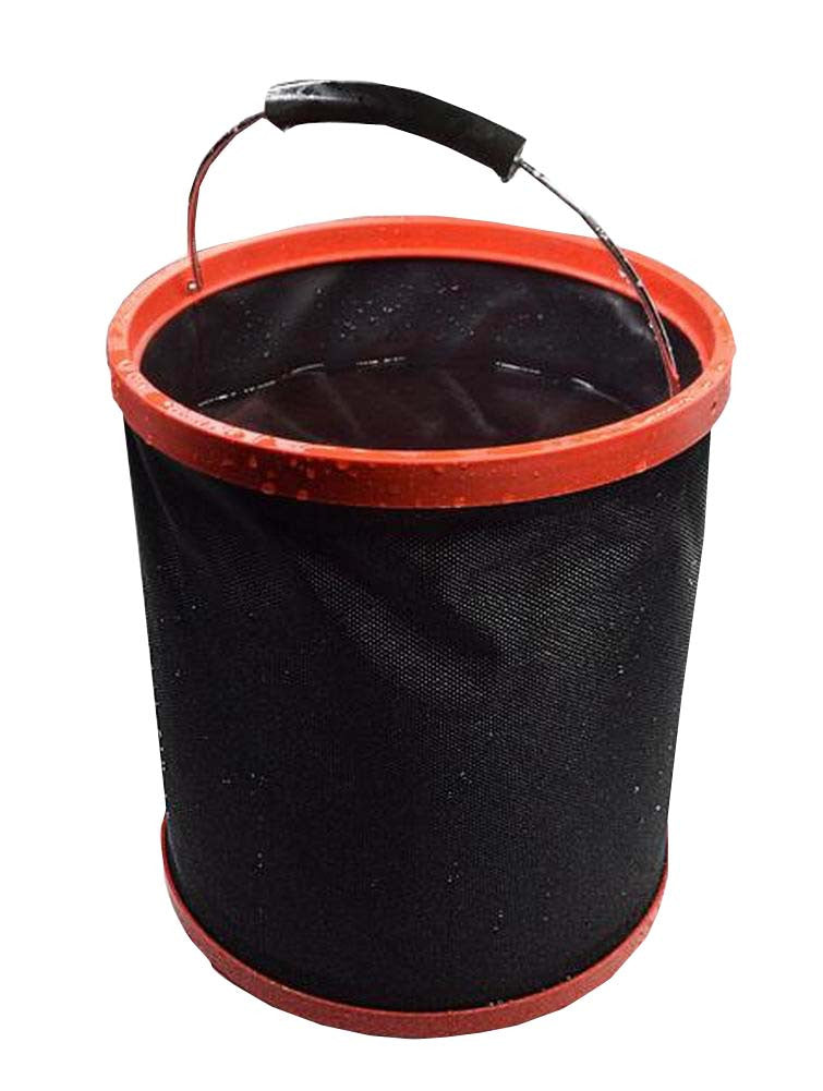 12L Outdoor Camping Hiking Travel Gardening Car Washing Bucket with Handle