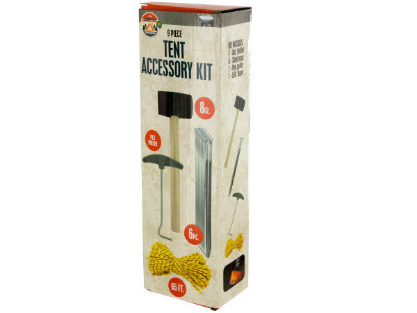Camping Tent Accessory Kit: Case of 2