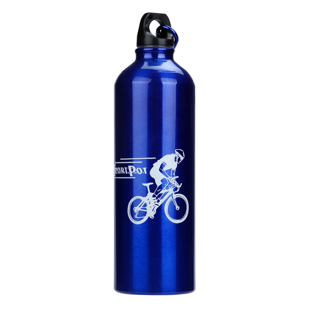 Cycling Camping Bicycle Sports Aluminum Alloy Water Bottle 750ml PP