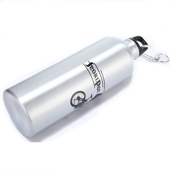 Cycling Camping Bicycle Sports Aluminum Alloy Water Bottle 750ml GY