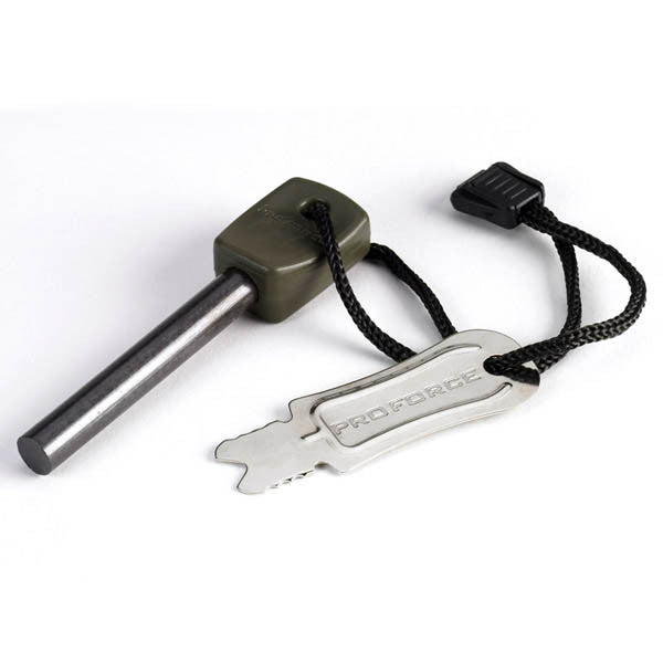 Fire Steel & Striker, Army, Large, (China)