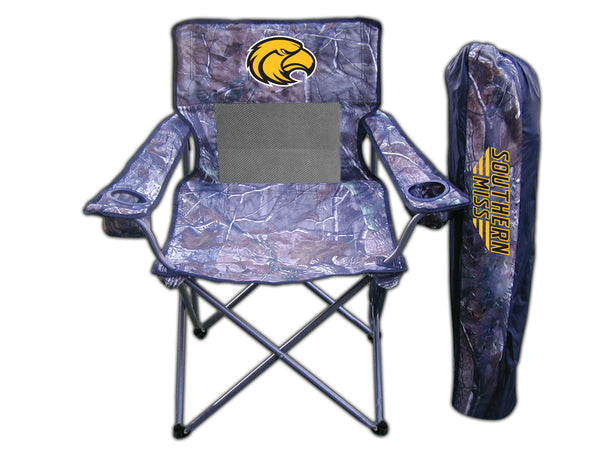 Southern Miss. Realtree Camo Chair