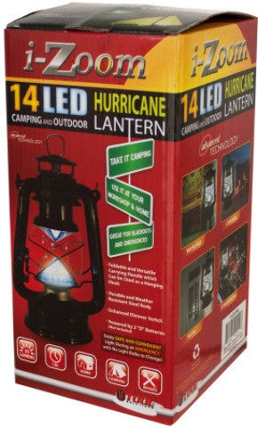 Classic 14 LED Hurricane Lantern with Dimmer Switch