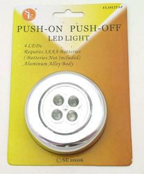 SALE Closeout LED 4 bulb Tap Light FL1012